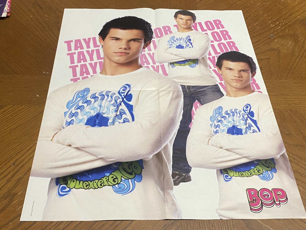 Demi Lovato Selena Gomez Taylor Lautner poster clipping Princess Protection Bop - Image 2