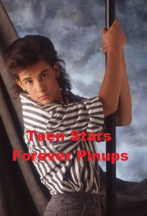Jeremy Licht 4X6 or 8x10 Photo vintage picture child star pole hands boy sexy pose Bop Pix