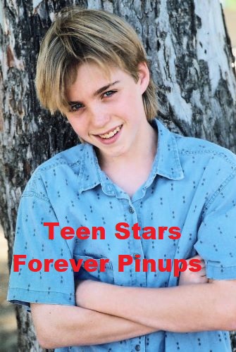 Jonathan Brandis 4×6 or 8x10 Photo vintage picture Seaquest 90's child star young pix blue shirt tree young boy modeling