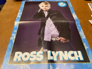 Ross Lynch Big Time Rush teen magazine poster clipping black jacket Pix young