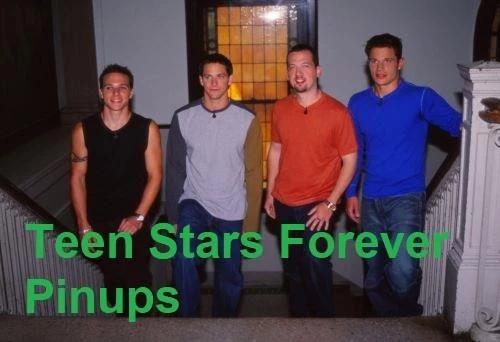 98 Degrees 4×6 or 8x10 Photo vintage picture jeans 90's steps boy band tour Pix Bop