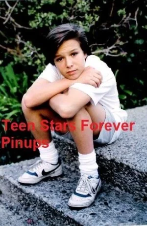 Justin Whalin 4×6 or 8x10 Photo vintage picture young boy modelinng steps legs shorts Pix