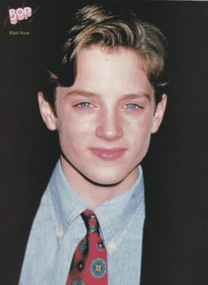 Elijah Wood Rider Strong teen magazine pinup clipping The War headshot young Pix