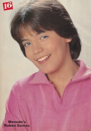 Menudo Ruben Gomez Davy Jones teen magazine pinup clipping young boy Monkees