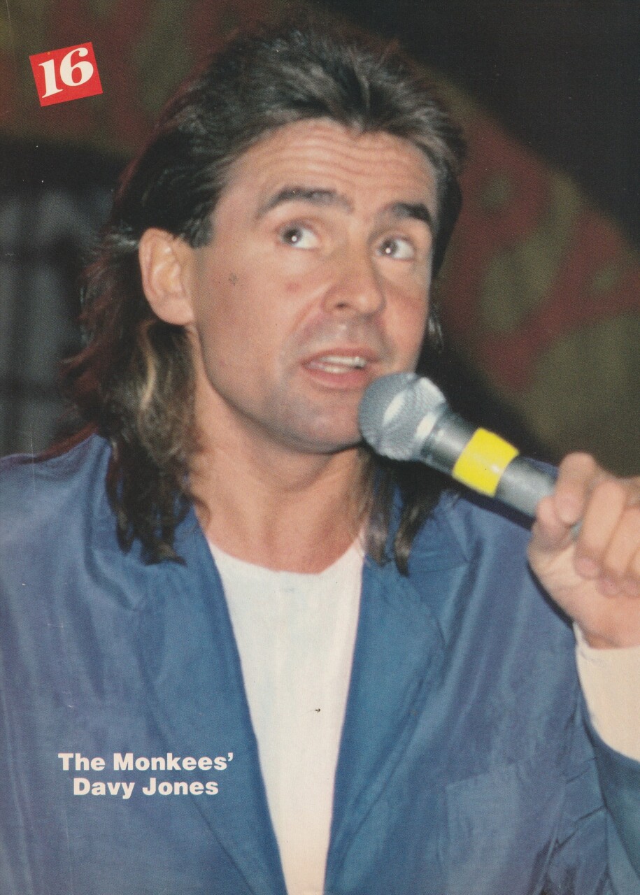 Menudo Ruben Gomez Davy Jones teen magazine pinup clipping young boy Monkees - Image 2