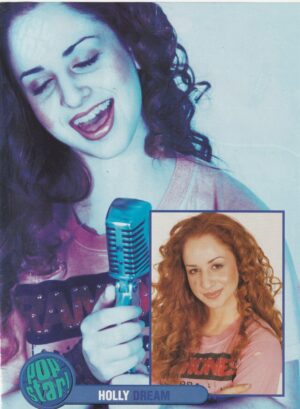 Dream Holly Blake-Arnstein teen magazine pinup clipping headshot Pix music group