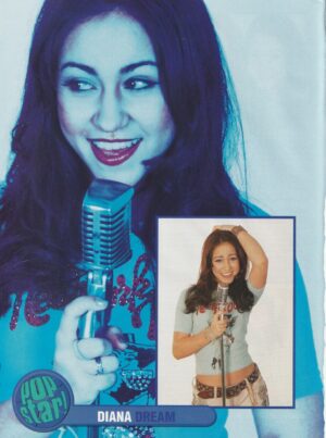Dream Diana teen magazine pinup clipping headshot Pix music group Pix