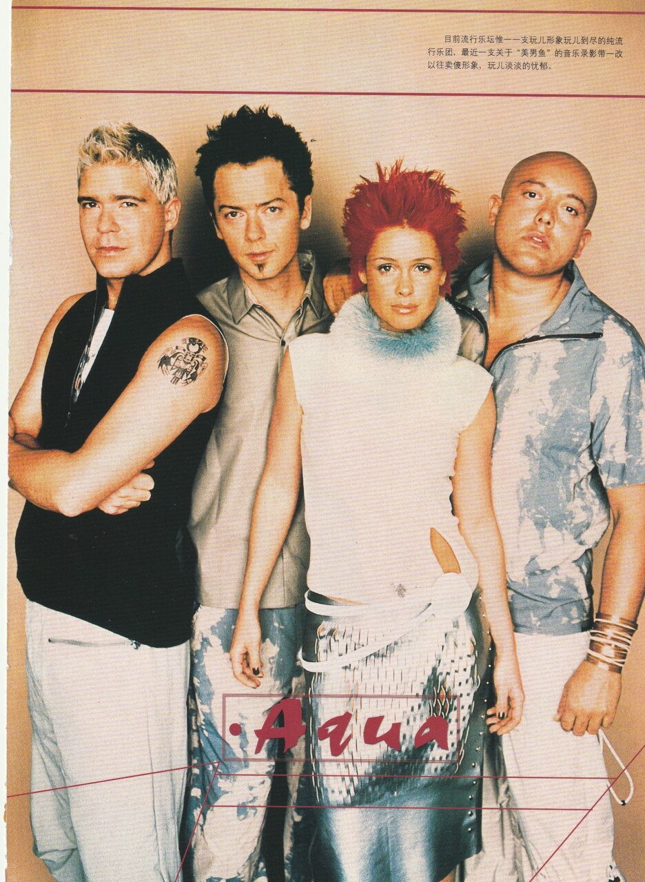 Westlife Aqua teen magazine pinup clipping headshots rare pix tour - Image 2