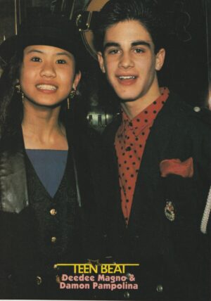 The Party Damon Pampolina Deede Magno New Kids teen magazine pinup clipping