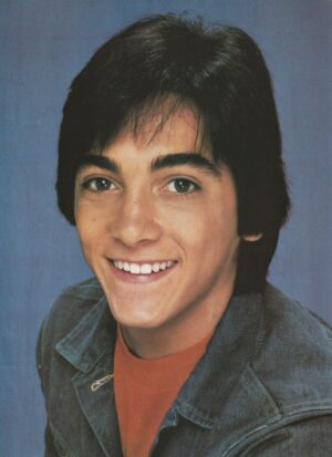 Scott Baio John Stamos teen magazine pinup clipping headshot jean jacket Pix