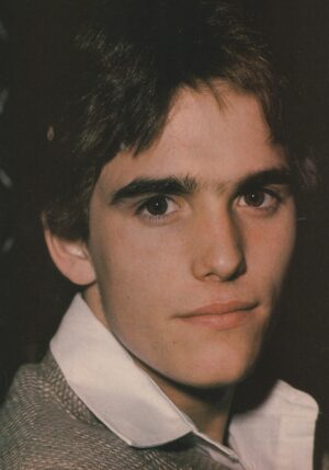 Matt Dillon teen magazine pinup clipping headshot lips Teen Beat hot Pix