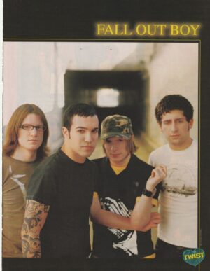 Fall Out Boy Pete Wentz Green Day teen magazine pinup clipping 90's young pix