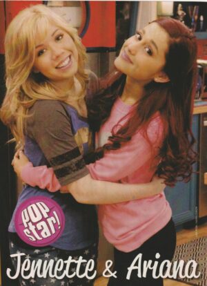 Jennette McCurdy Ariana Grande teen magazine pinup Pop Star friends Pix Disney