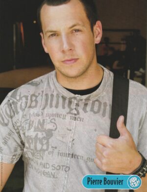 Pierrce Bouvier Simple Plan Romeo teen magazine pinup clipping vintage Pix