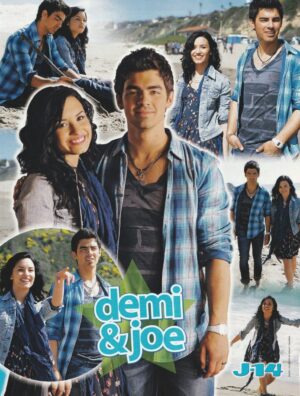 Paramore Demi Lovato Joe Jonas teen magazine pinup clipping vintage J-14 Pix