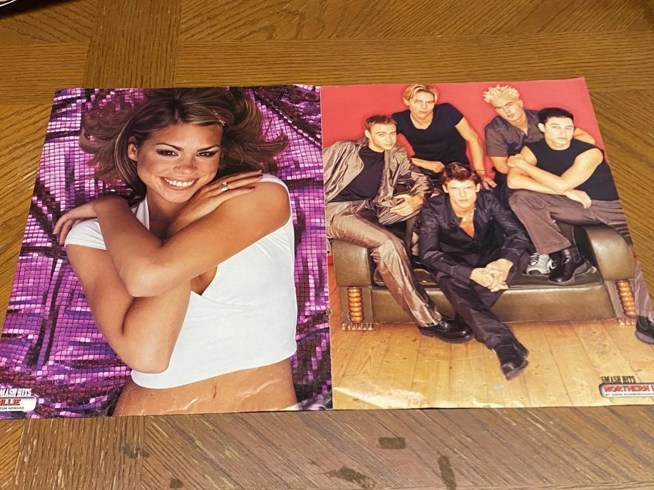 Nick Carter Backstreet Boys Northern Line Billie teen magazine poster clipping - Image 2