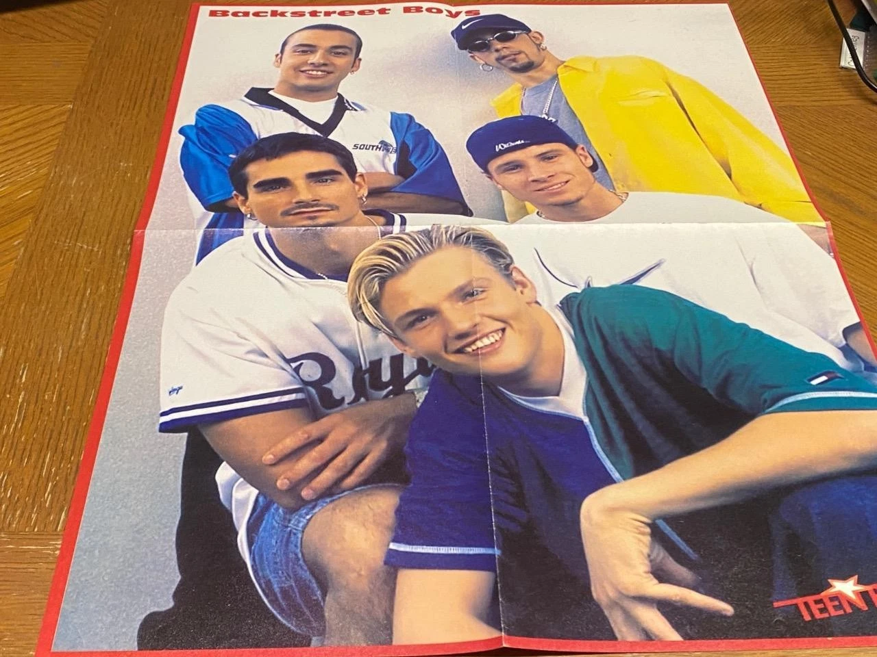 Hanson Backstreet Boys teen magazine poster clipping sunglasses BSB Teen Beat