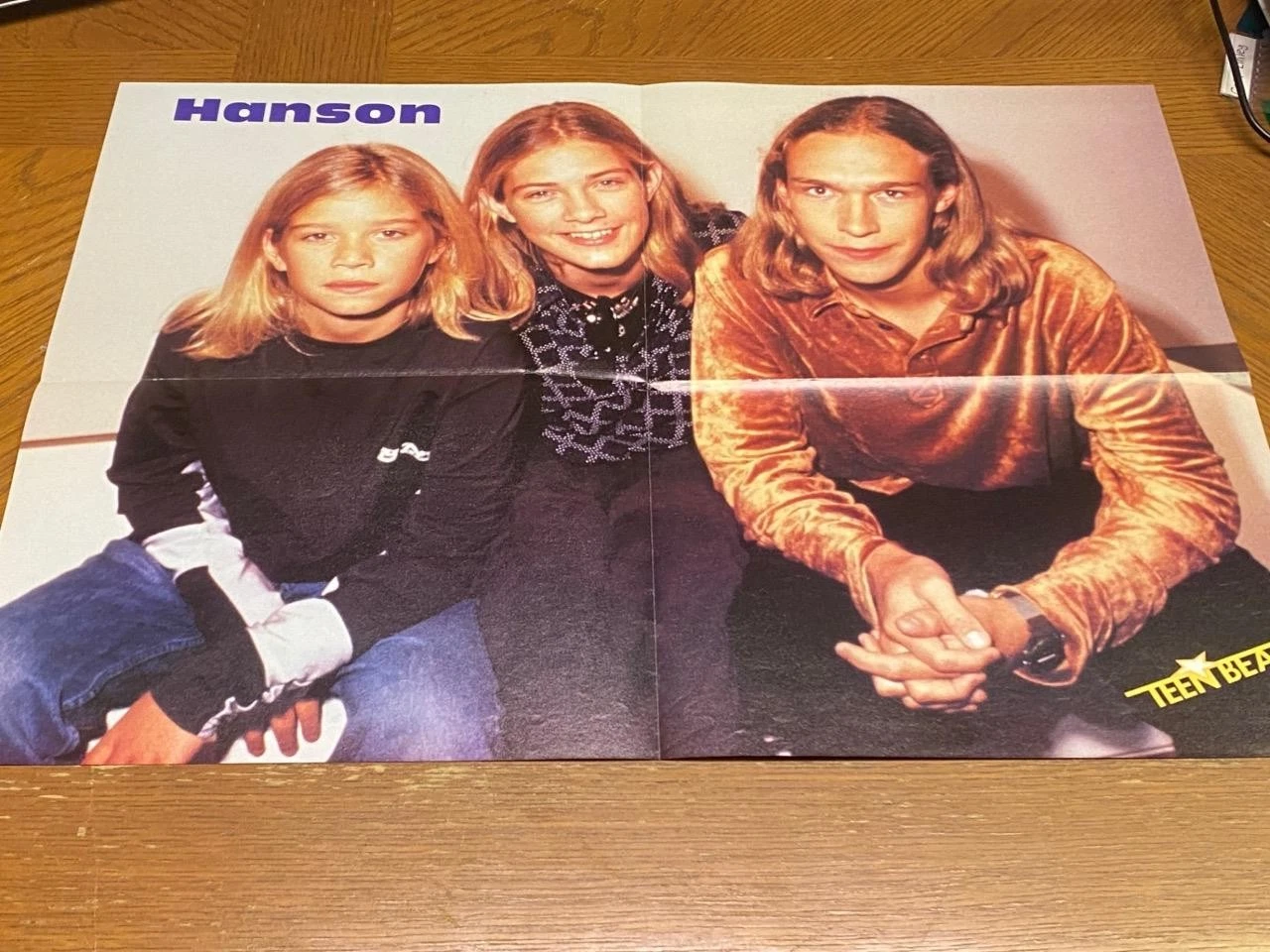 Hanson Backstreet Boys teen magazine poster clipping sunglasses BSB Teen Beat - Image 2