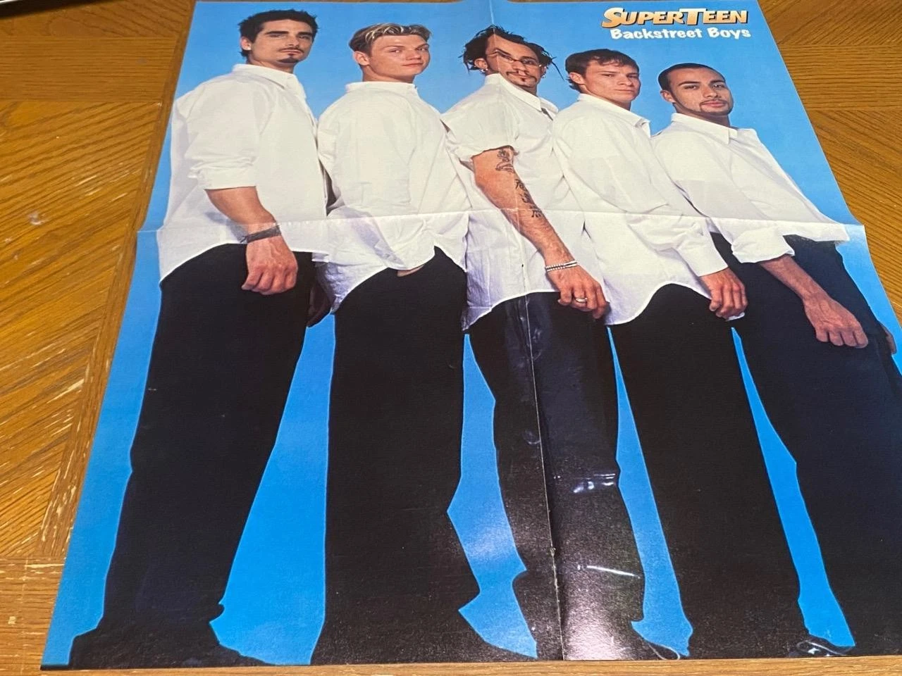 Justin Timberlake Backstreet Boys teen magazine poster clipping barefoot Nsync - Image 2