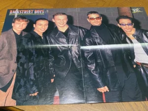 Hanson Backstreet Boys Isaac Hanson teen magazine poster clipping Arhur Ash Day