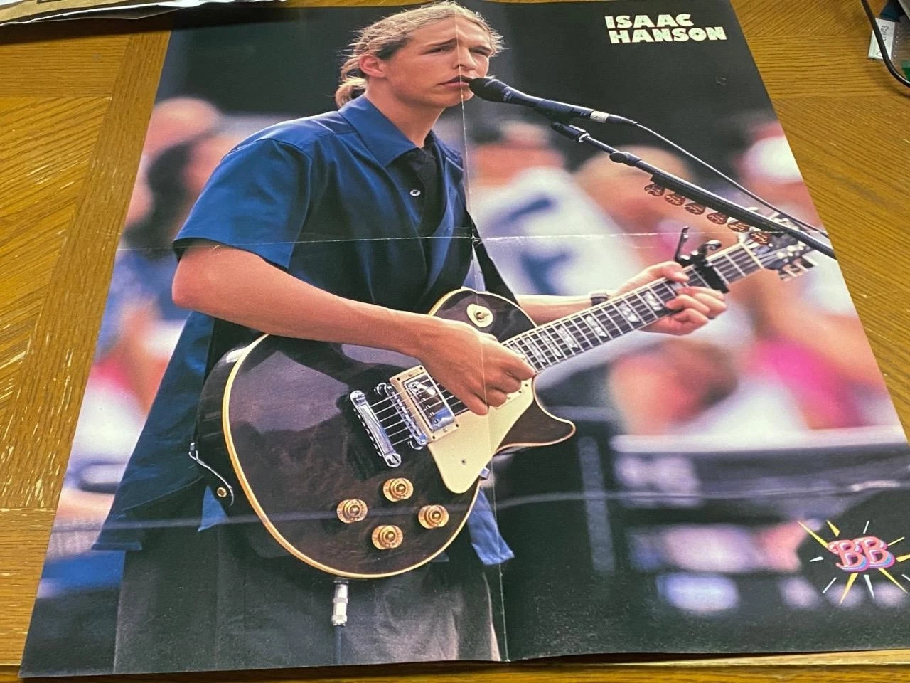 Hanson Backstreet Boys Isaac Hanson teen magazine poster clipping Arhur Ash Day - Image 2