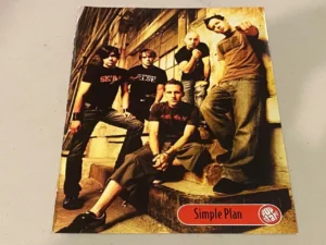Simple Plan teen magazine pinup rock band building Pop Star t-shirts Pix