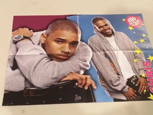 Good Charlotte Chris Brown teen magazine poster clipping Joel Madden Pop Star