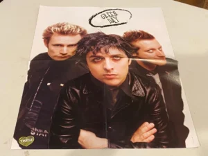 Green Day Rihanna teen magazine poster clipping Twist leather jackets Rock band