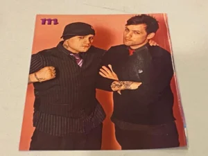 Good Charlotte Joel Madden Benji Madden teen magazine pinup clipping crossed arm