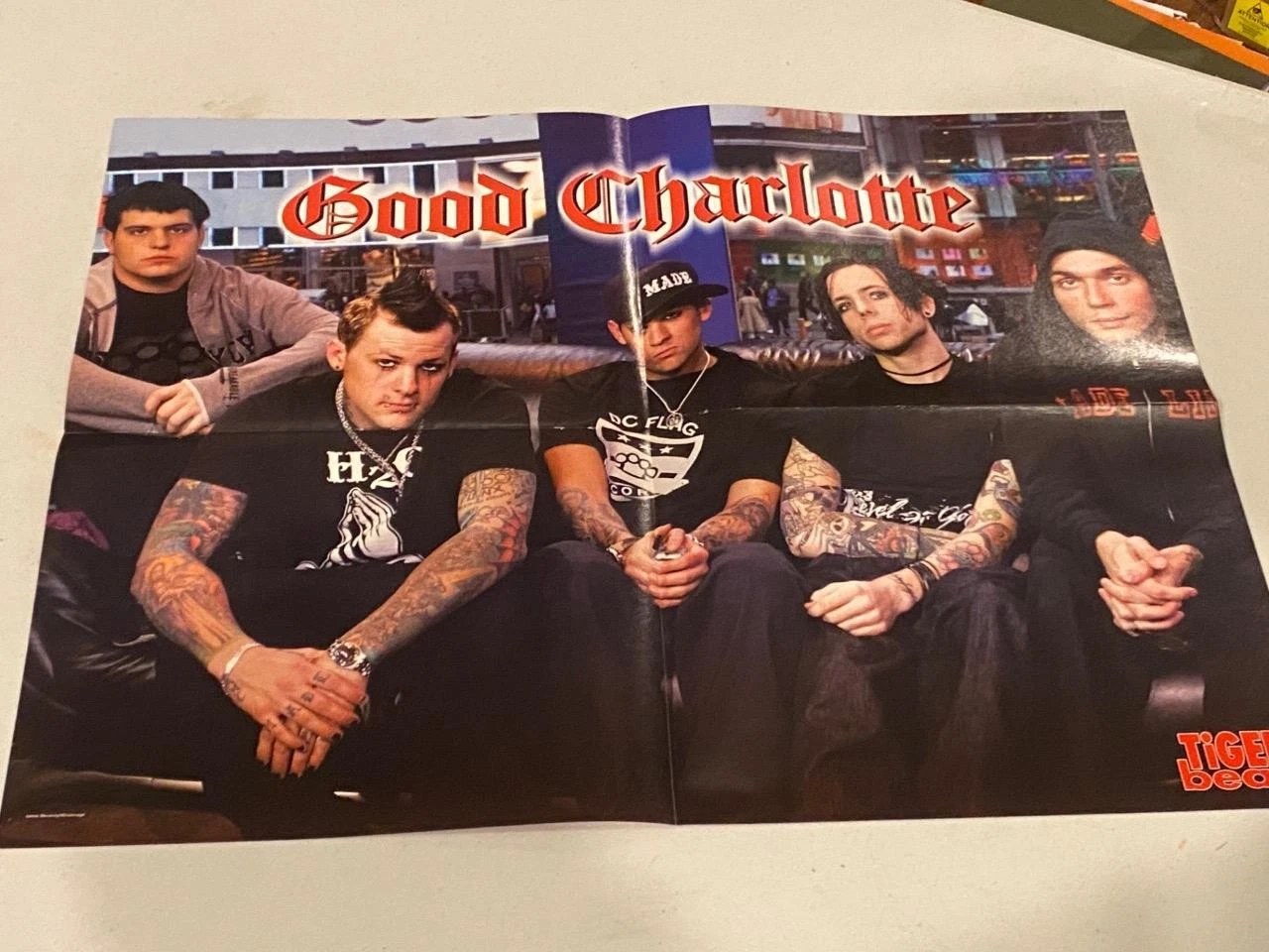 Good Charlotte Eminem teen magazine poster clipping Slim Shady Tiger Beat Pix