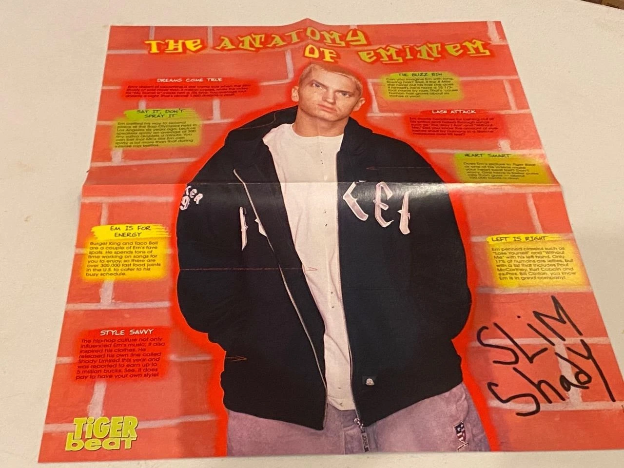 Good Charlotte Eminem teen magazine poster clipping Slim Shady Tiger Beat Pix - Image 2