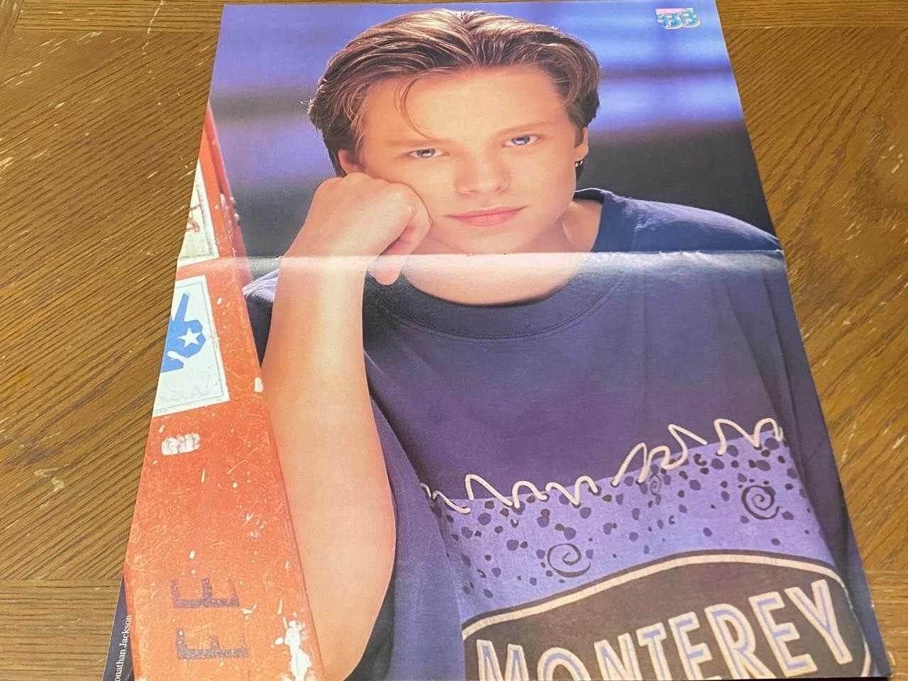 Devon Sawa Jonathan Jackson magazine centerfold poster clipping Pix Now and Then