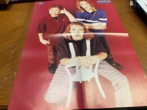 Hanson teen magazine poster clipping white chair legs MMMBOP Bop Pix idols