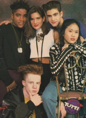 The Party Jason Priestley Damon Pampolina teen magazine pinup clipping Tutti