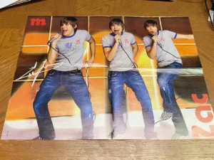 Zac Efron Ashley Tisdale teen magazine poster clipping Dancing HSM 2 singing Pix