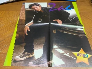 Zac Efron Ryan teen magazine poster clipping Astro Skateboard shirtless Pix