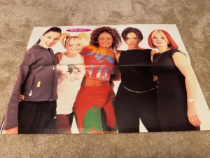 Spice Girls Backstreet Boys teen magazine poster clipping Girl Group Pop Pix