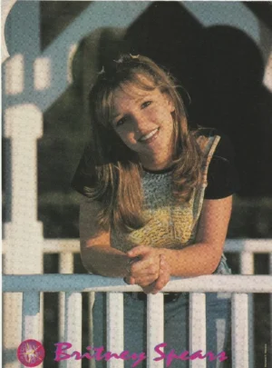 Britney Spears teen magazine pinup teen crush innocent days Pop Star Pix 90's