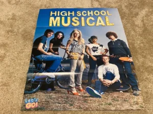 Zac Efron Ashley Tisdale Lucas Till Corbin Bleu magazine poster clipping bike
