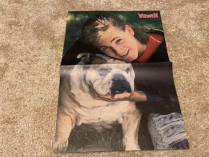 Tommy Puett Guys Next Door teen magazine poster clipping dog Whooper mag Pix