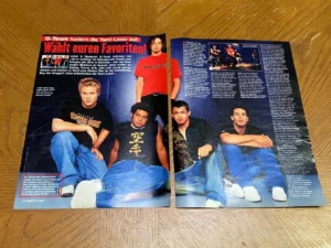 O-town Ashley Parker Angel teen magazine pinup clipping modeling jeans Bravo pix