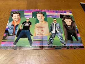 Dream BBMAK Nsync teen magazine poster clipping blue shirts Bop girl group pix