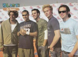 O-town Ashley Parker Angel teen magazine pinup clipping Kids Choice Awards Pix