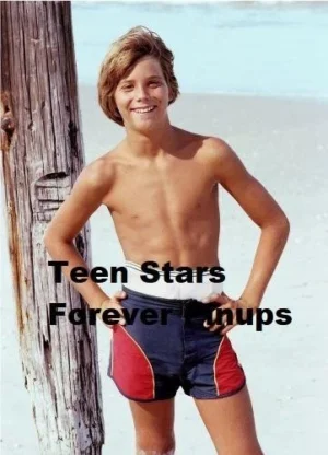 Mike Sanders 4×6  or 8x10 Photo vintage picture young modeling shirtless swimsuit pix