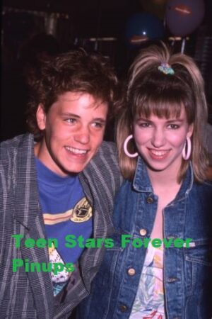 Corey Haim Debbie Gibson 4×6 or 8x10 vintage promo photo picture party pic pix 80's Rip