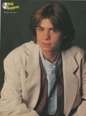 Matthew Lawrence Glen Beaudin pinup clipping Big Bopper vintage pix young 90's