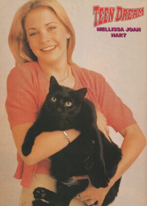 Melissa Joan Hart No Authority pinup clipping Teen Machine vintage pix Sabrina