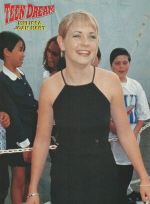 Melissa Joan Hart 98 Degrees pinup clipping Teen Machine vintage pix young 90's