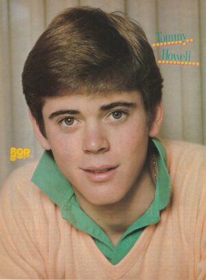Tommy Howell Tom Howell Bruce Penhall teen pinup clipping pix 80's headshot Bop