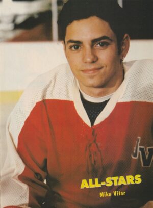 Mike Vitar Jonathan Taylor Thomas teen magazine pinup clipping hockey Mighty Ducks Sandlot All-Stars Pix 90's